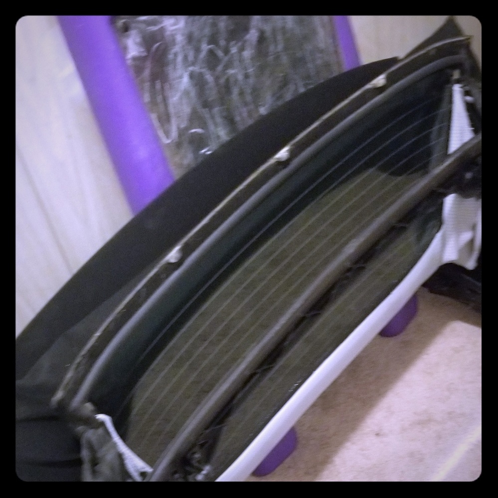Convertible top bumper and fender for Mercedes-Ben